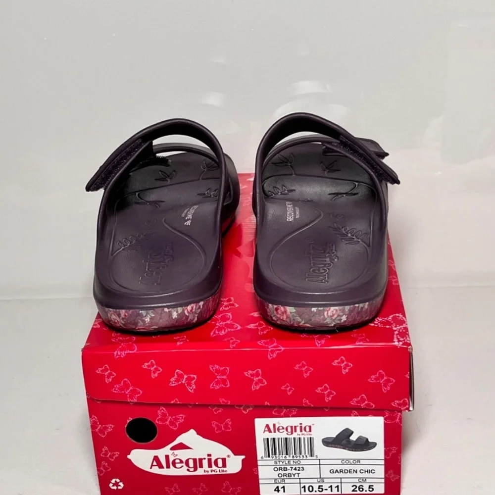 Alegria Orbyt Recovery Slide Sandals - Picture 6 of 8